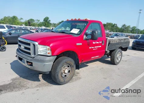 2005 Ford F250 Super Duty from USA, damaged, VIN 1FTNF21595EB34526